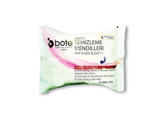 Bote Makyaj Temizleme Mendili