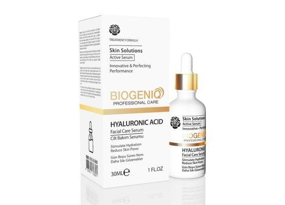 Biogeniq Beauty Hyalüronik Yüz Bakim Serumu 30Ml Care Hyalüronic Acid Facial Care Serum