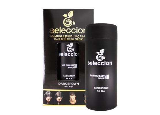Seleccion Hair Building Fibers -  Dark Brown