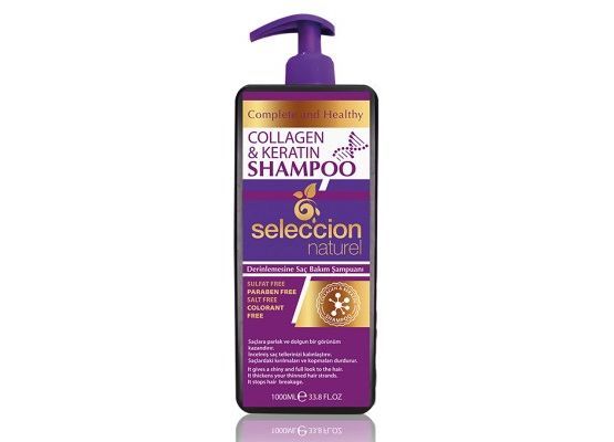 Seleccion Naturel 1000Ml Collagen & Keratin Shampoo