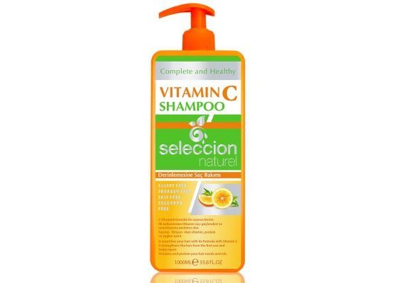 Seleccion Naturel 1000Ml Vitamin C Shampoo Derİnlemesİne Saç Bakim Şampuani