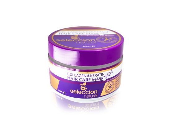 Seleccion Naturel 250Ml Collagen & Keratİn Hair Care Mask Derİnlemesİne Saç Bakim Maskesİ