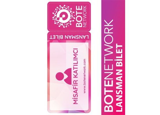 BoteNetwork Lansman Bilet MİSAFİR KATILIMCI