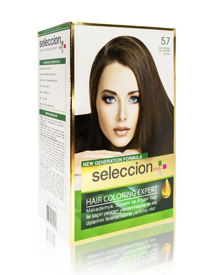 Seleccion Plus Ultra Parlaklik Sağlayan Kalici Saç Boyasi 5.7 Kakao