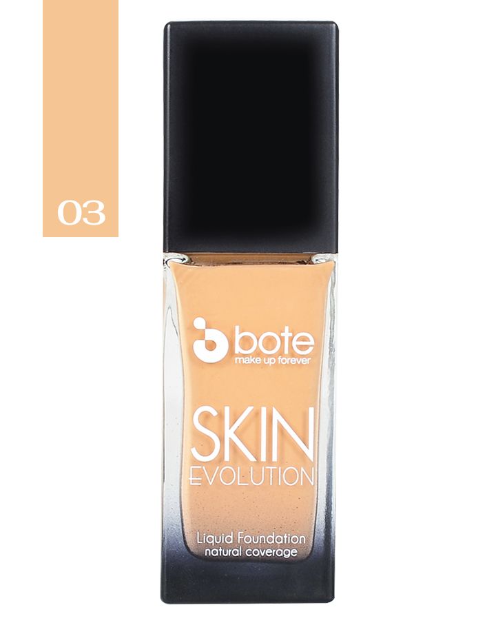 Bote Makeup Liguid Fondation Evolution 03