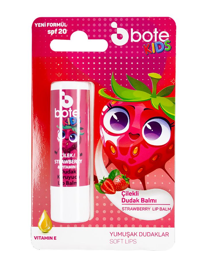 Bote Lip Balm Kids Çilek