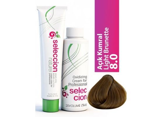 Seleccion Naturel Color 60Ml 8.0 Açık Kumral