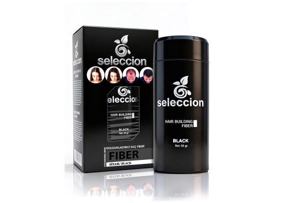 Seleccion Hair Building Fibers -  Black