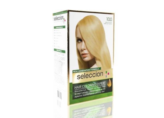 Seleccion Plus Ultra Parlaklik Sağlayan Kalici Saç Boyasi 10.0 Ekstra Acik Sari