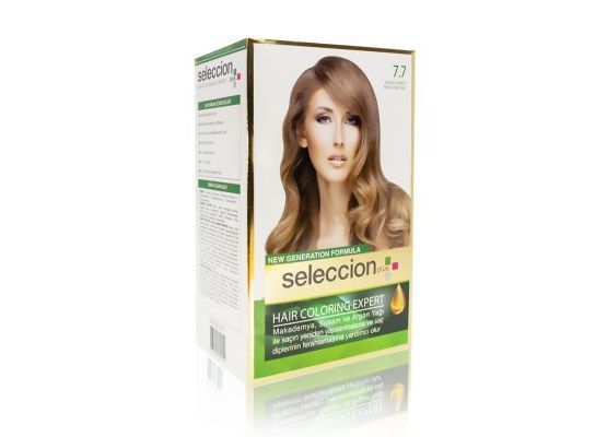 Seleccion Plus Ultra Parlaklik Sağlayan Kalici Saç Boyasi 7.7 Kahve Kopugu