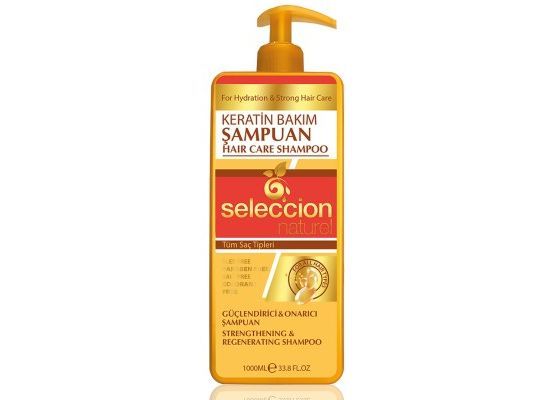 Seleccion Naturel 1000Ml Sampuan Keratin Bakim