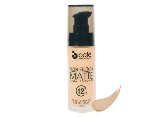 Bote Makeup Skin-Editor Matte Natural Looking Glow For Me Foundation 03