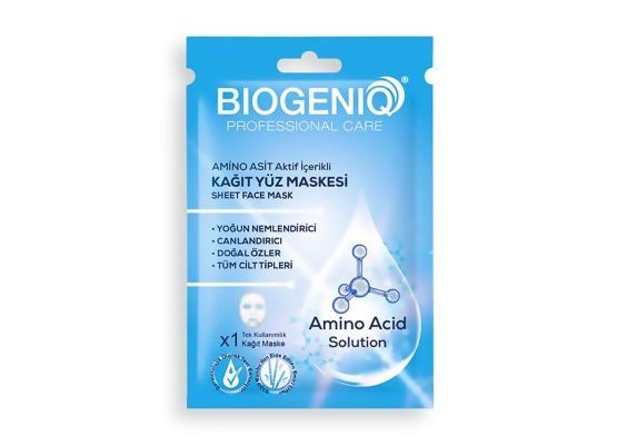Biogeniq Beauty Kagit Maske Aminoasit 25 Gr