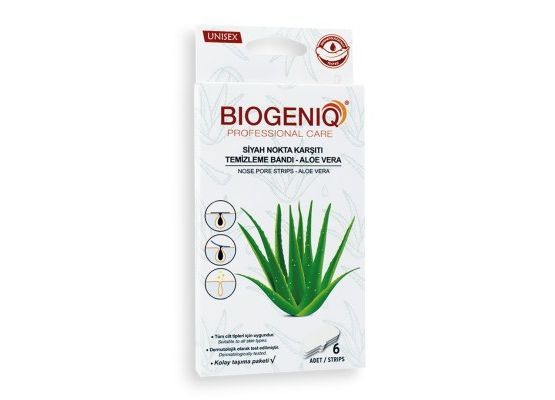 Biogeniq Beauty Siyah Nokta Burun Bandi Aloe Vera