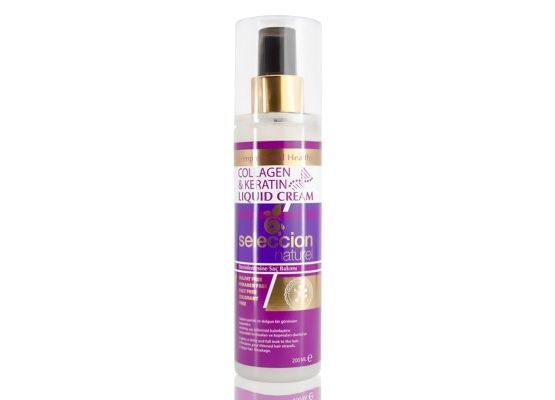 Seleccion Naturel 200Ml Collagen & Keratin Liquid Cream Derİnlemesİne Sivi Saç Kremİ