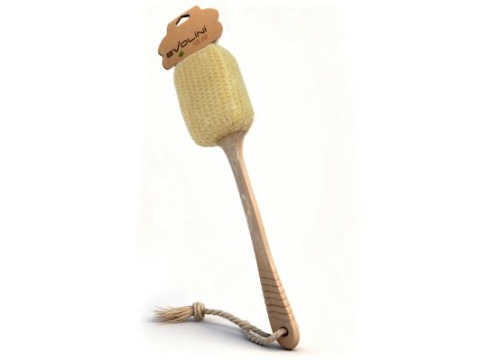 Evolini Naturel Banyo 1030 Plastik Saplı Masaj Süngeri