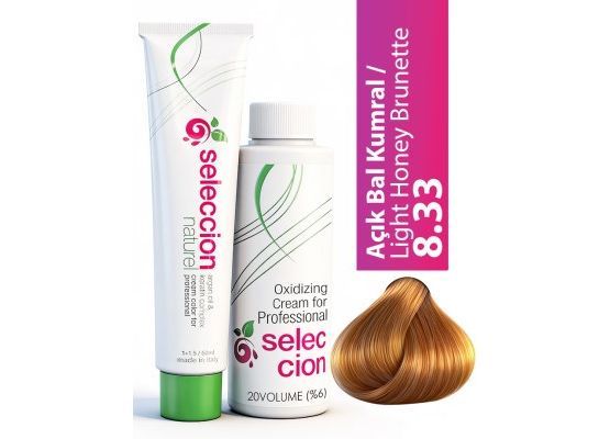 Seleccion Naturel Color 60Ml 8.33 Açık Bal Kumral