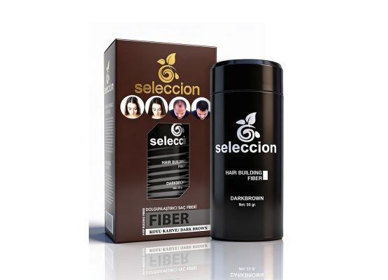 Seleccion Hair Building Fibers -  Dark Brown
