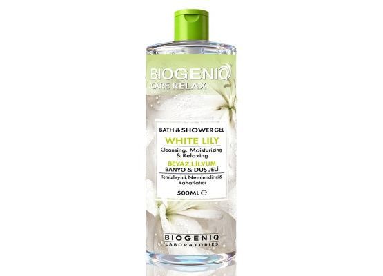 Biogeniq Beyaz Lilyum Banyo & Duş Jeli 500ML