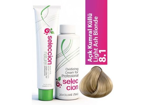 Seleccion Saç Boyası 60 Ml 8.1 Açık Kumral Küllü