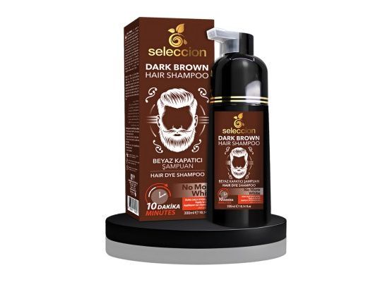 Seleccion Hair Shampoo Dark Brown 300ml
