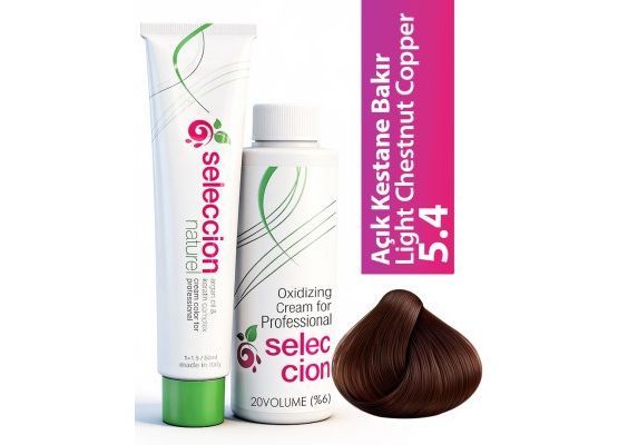 Seleccion Naturel Color 60Ml 5.4 Açık Kestane Bakır