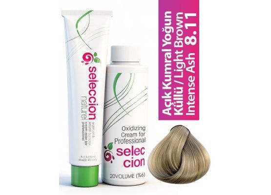 Seleccion Naturel Color 60Ml 8.11 Açık Kumral Yogun Küllü