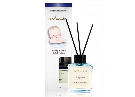 Evolini Bambu Çubuklu Oda Koku Bebek 120 ML