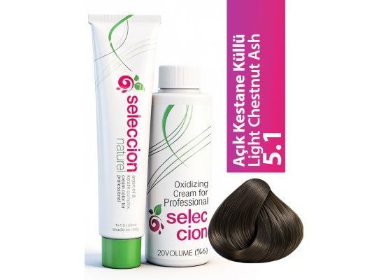 Seleccion Naturel Color 60Ml 5.1 Açık Kestane.Küllü