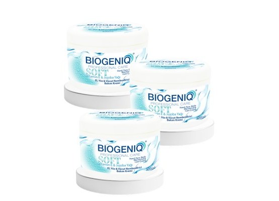 3 Adet Kampanyalı Biogeniq Body Care 300Ml Soft Krem