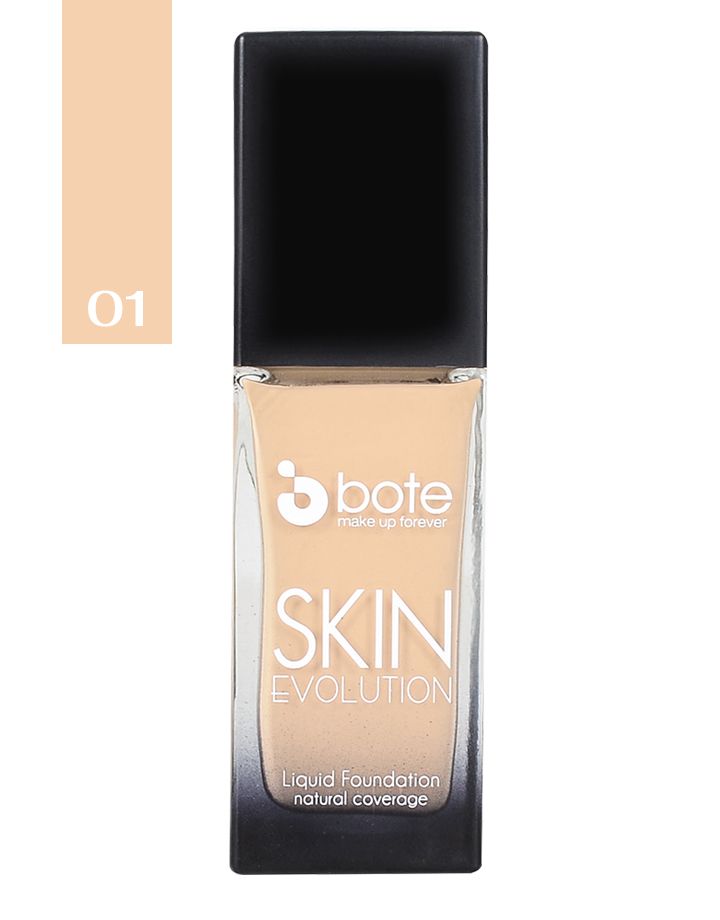 Bote Makeup Liguid Fondation Evolution 01